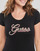 textil Mujer Camisetas manga corta Guess SS RN GUESS SCRIPT TEE Negro