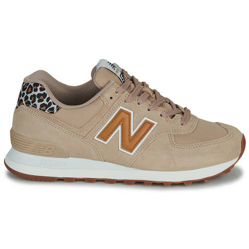 New Balance 574 Beige / Leopardo