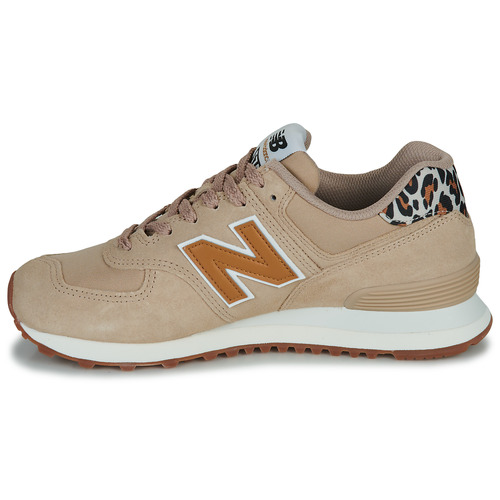 New Balance 574 Beige / Leopardo