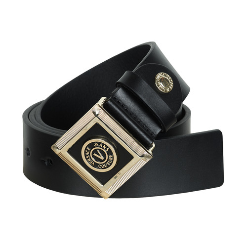 Accesorios textil Hombre Cinturones Versace Jeans Couture YA6F51-ZP228-899 Negro / Plata