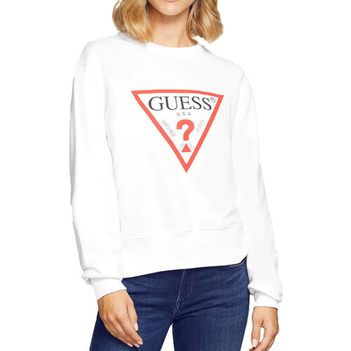 textil Mujer Sudaderas Guess  Blanco