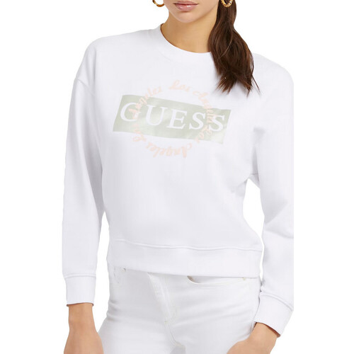 textil Mujer Sudaderas Guess  Blanco