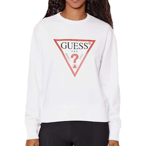 textil Mujer Sudaderas Guess  Blanco