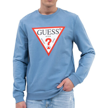 textil Hombre Sudaderas Guess  Azul