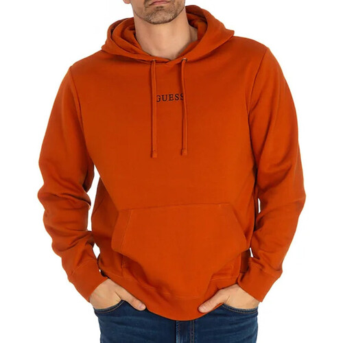 textil Hombre Sudaderas Guess  Naranja