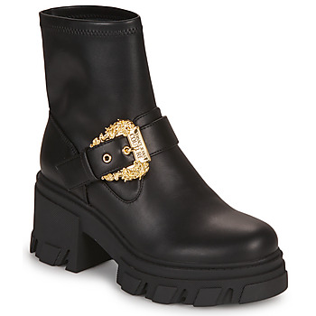 Zapatos Mujer Botas de caña baja Versace Jeans Couture 75VA3S80 Negro