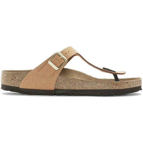 Zapatos Mujer Chanclas Birkenstock CHANCLA  GIZEH EARTHY VEGAN PECAN Naranja