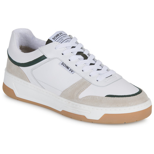 Zapatos Hombre Zapatillas bajas Schmoove SMATCH SNEAKER Blanco / Verde