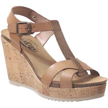 Zapatos Mujer Sandalias Plakton Pluma Beige