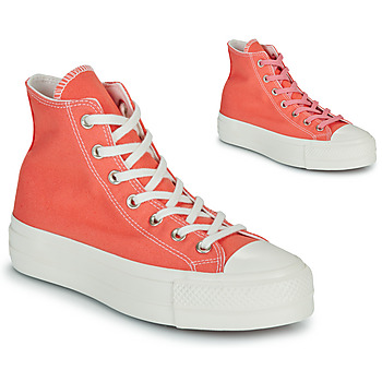 Zapatos Mujer Zapatillas altas Converse CHUCK TAYLOR ALL STAR LIFT Coral