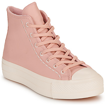 Zapatos Mujer Zapatillas altas Converse CHUCK TAYLOR ALL STAR LIFT Rosa