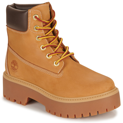 Zapatos Mujer Botas de caña baja Timberland TBL PREMIUM ELEVATED 6 IN WP Camel