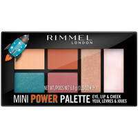 Belleza Mujer Sombra de ojos & bases Rimmel London Mini Paleta de Poder Azul