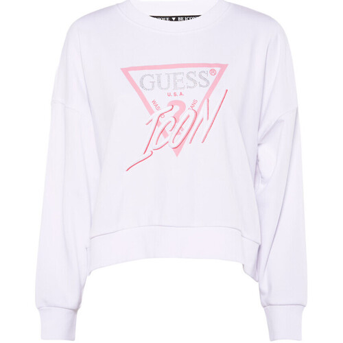 textil Mujer Sudaderas Guess  Blanco