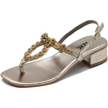 Zapatos Mujer Chanclas Melluso K58019 Oro