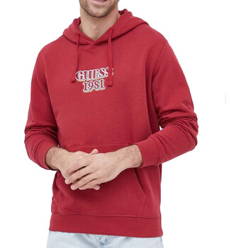 textil Hombre Sudaderas Guess  Rojo