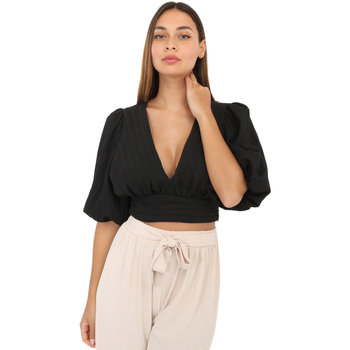 textil Mujer Tops / Blusas La Modeuse 66418_P154356 Negro