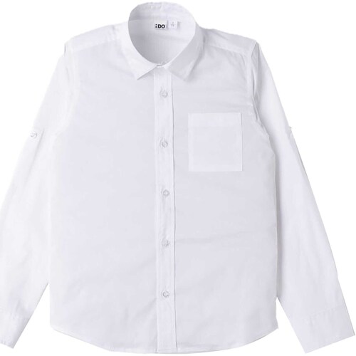 textil Niño Camisas manga corta Ido Camicia Ml Blanco