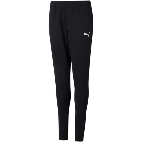 textil Niño Pantalones Puma Teamrise Poly Training Pants Jr Negro