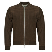 textil Hombre cazadoras Selected SLHARCHIVE BOMBER SUEDE JKT NOOS Marrón