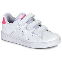 Zapatos Niña Zapatillas bajas Adidas Sportswear ADVANTAGE CF C Blanco / Rosa