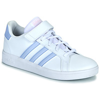 Zapatos Niña Zapatillas bajas Adidas Sportswear GRAND COURT 2.0 EL K Blanco / Violeta