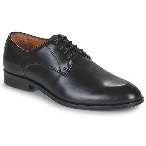 Zapatos Hombre Derbie Pellet CHARLES Vacuno / Liso / Cepillado / Negro