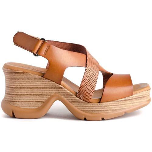 Zapatos Mujer Sandalias Paula Urban 23-514 Marrón