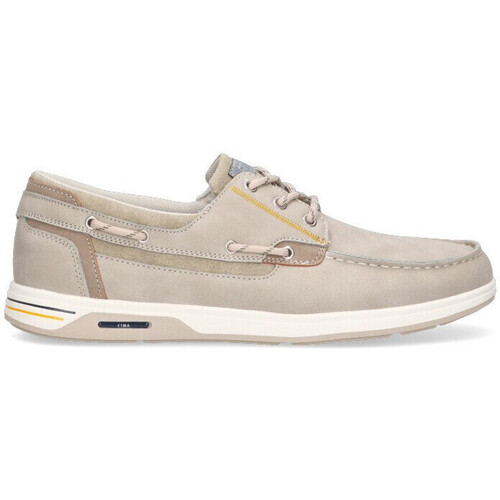 Zapatos Hombre Zapatos náuticos Etika 69483 Beige