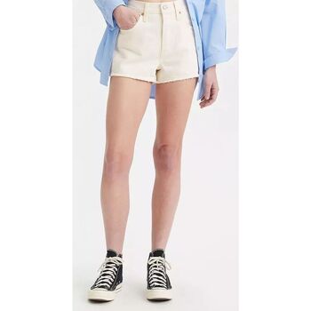 textil Mujer Shorts / Bermudas Levi's 56327 0340 - 501 SHORTS-CLEAN FINISH Beige