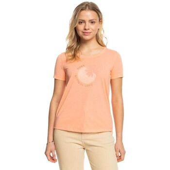 textil Mujer Camisetas manga corta Roxy CAMISETA CHASING THE WAVE  MUJER Naranja