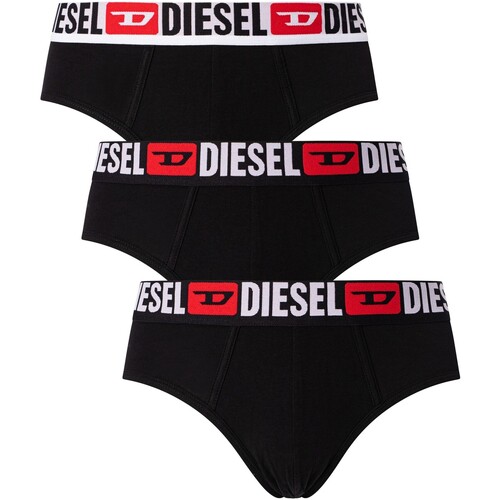 Ropa interior Hombre Braguitas Diesel Pack De 3 Calzoncillos De Andre Negro