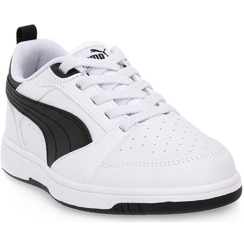 Zapatos Niño Deportivas Moda Puma 04 REBOUND V6 LOW Blanco