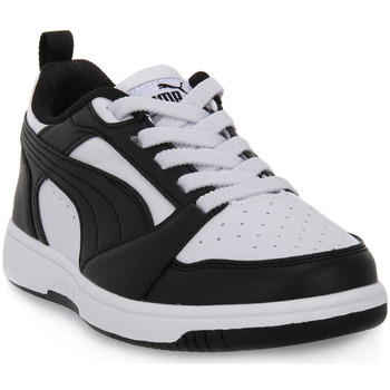 Zapatos Niño Deportivas Moda Puma 01 REBOUND V6 LOW Blanco