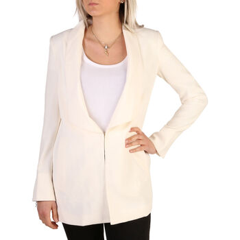 textil Mujer Chaquetas / Americana Guess 72g203-8309z a009 white Blanco