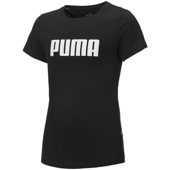 textil Niña Tops y Camisetas Puma  Negro