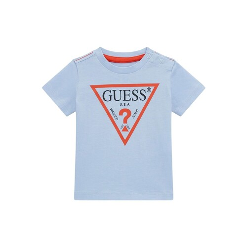 textil Niño Camisetas manga corta Guess L73I55 Azul