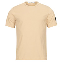 textil Hombre Camisetas manga corta Calvin Klein Jeans BADGE REGULAR TEE Beige