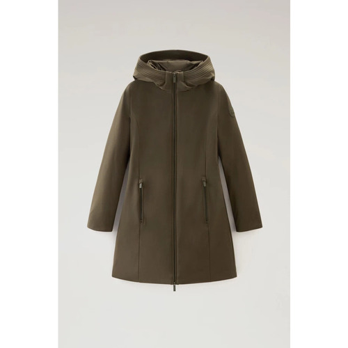 textil Mujer cazadoras Woolrich WWOU0889FR Verde