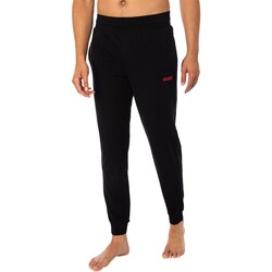 textil Hombre Pijama BOSS Joggers Enlazados Lounge Negro