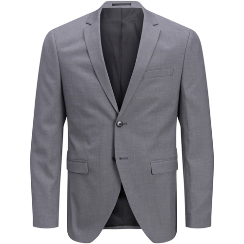 textil Hombre Chaquetas / Americana Jack & Jones 12199891 JPRFRANCO BLAZER NOOS LIGHT GREY MELANGE Gris