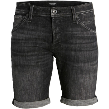 textil Hombre Shorts / Bermudas Jack & Jones 12229104 JJIRICK JJFOX SHORTS GE 245 SN PLS BLACK DENIM Negro