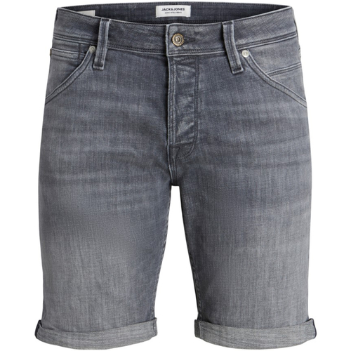 textil Hombre Shorts / Bermudas Jack & Jones 12229105 JJIRICK JJFOX SHORTS GE 241 SN PLS GREY DENIM Gris