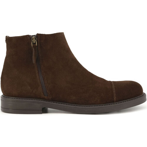 Zapatos Hombre Botas Duca Di Morrone Gabriele - Suede Brown Marrón