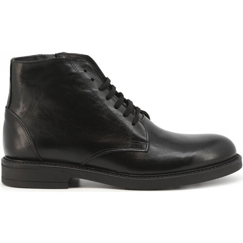 Zapatos Hombre Botas Duca Di Morrone Mattia - Leather Black Negro