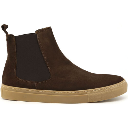 Zapatos Hombre Botas Duca Di Morrone Nicolo - Suede AI Brown Marrón