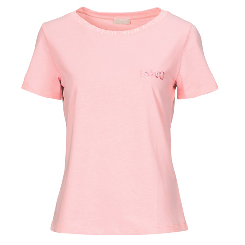 textil Mujer Camisetas manga corta Liu Jo MA4395 Rosa