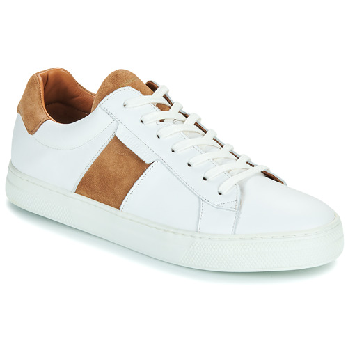 Zapatos Hombre Zapatillas bajas Schmoove SPARK GANG M Blanco / Marrón