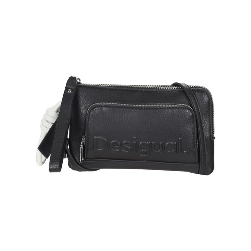 Bolsos Mujer Cartera Desigual HALF LOGO 24 LISA Negro