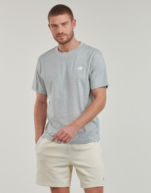 New Balance SMALL LOGO JERSEY TEE Gris